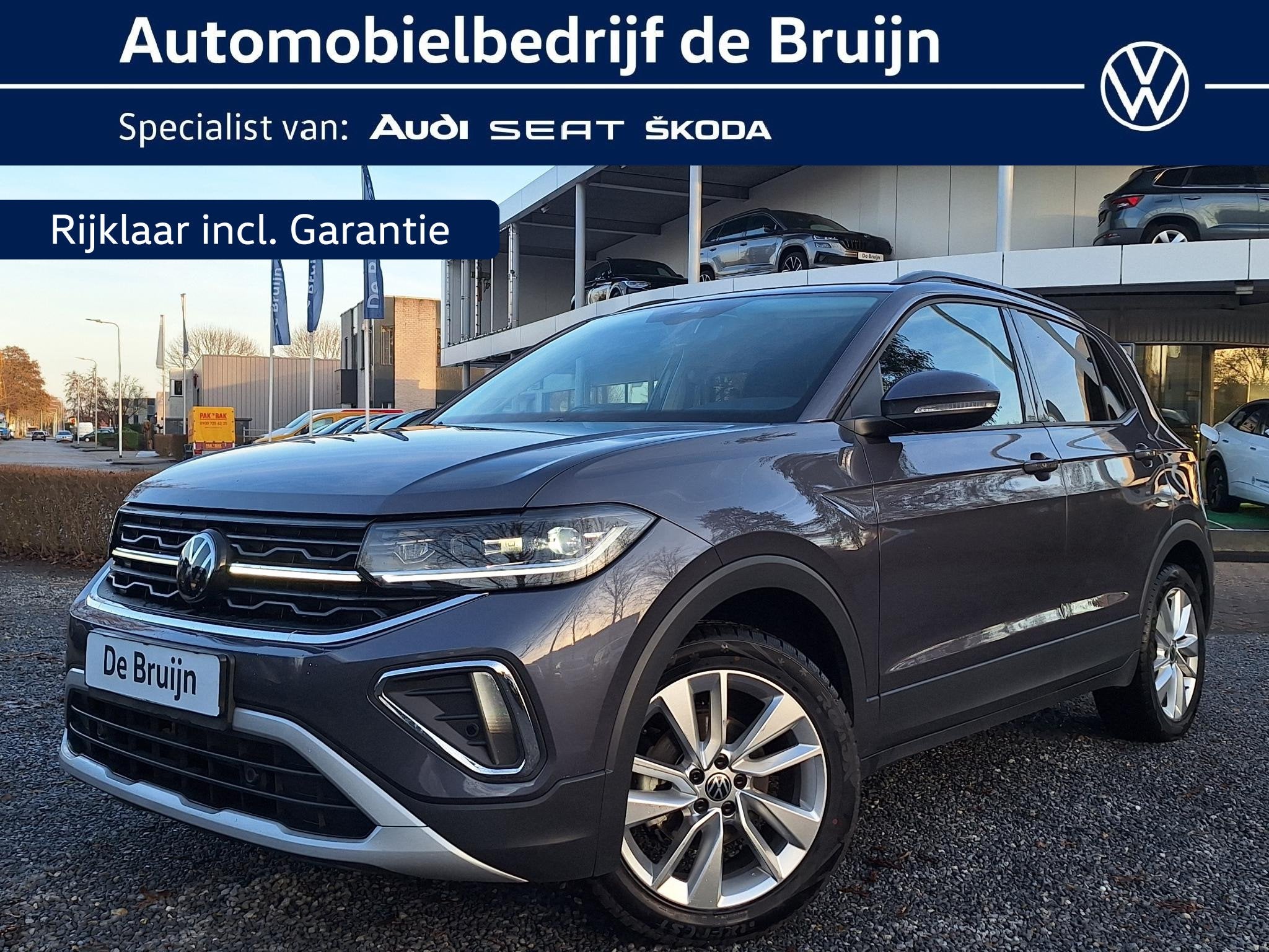 Volkswagen T-Cross 1.0 TSI DSG Life Edition (Camera,Clima,IQ, 12 maanden, Gebruikt, 116 pk, 650 kg
