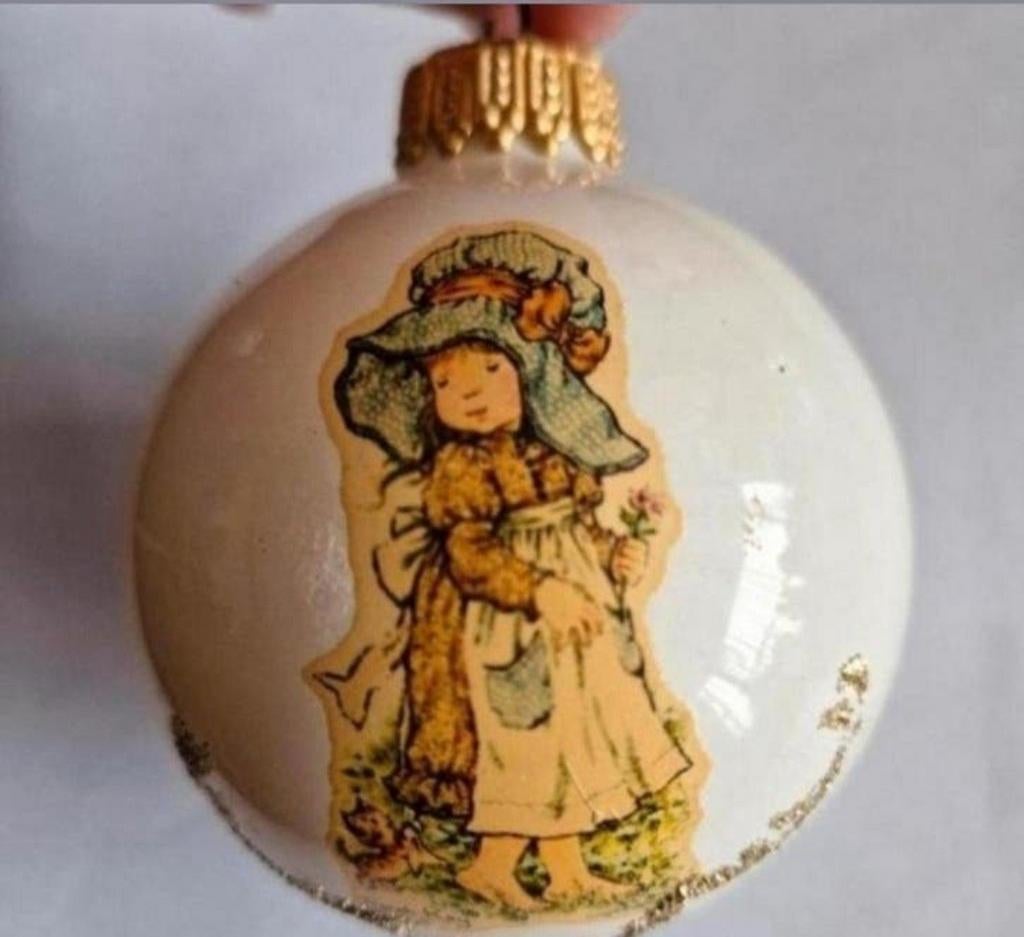 Oude Kerstbal Sarah Kay, Diversen, Kerst, Ophalen of Verzenden
