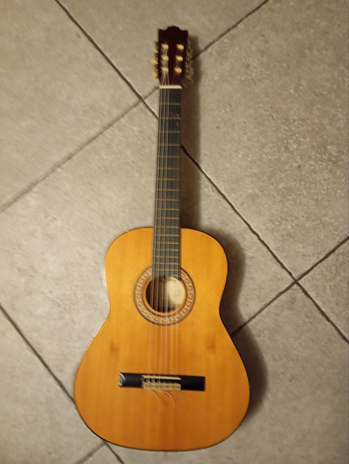 Century CG-510 guitar met hoes, Ophalen, Gebruikt, Klassieke of Spaanse gitaar