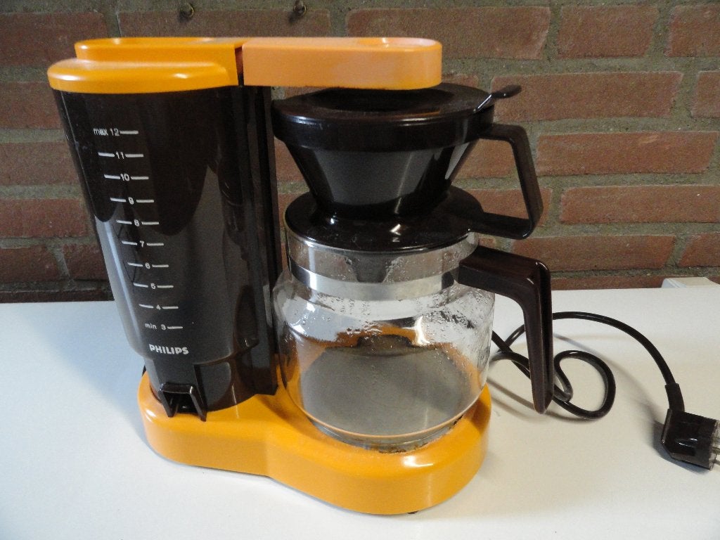 Vintage koffiezetapparaat, Ophalen, Gebruikt, Koffiemachine, Gemalen koffie