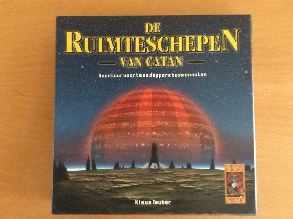 Z.G.A.N. De ruimteschepen van Catan COMPLEET, Hobby en Vrije tijd, Een of twee spelers, Ophalen of Verzenden, Zo goed als nieuw