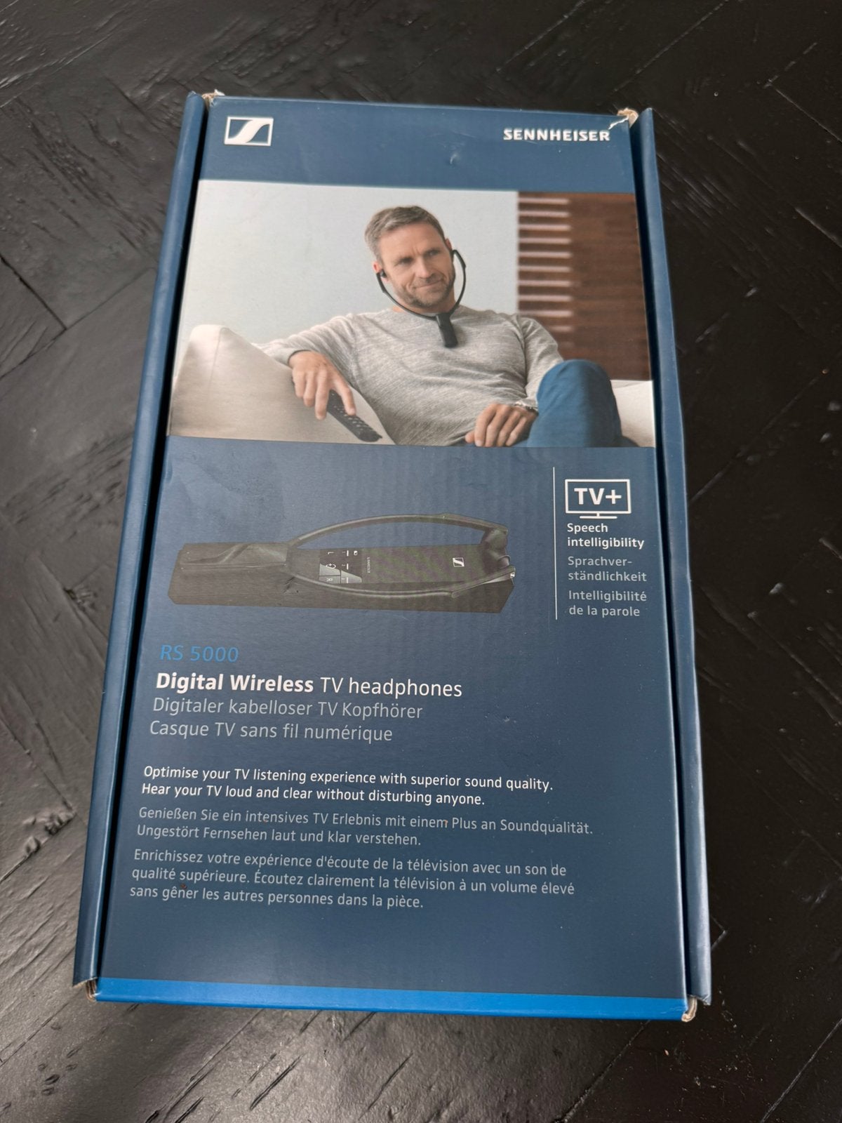 Sennheiser RS 5000 draadloze koptelefoon, Audio, Tv en Foto, Koptelefoons, Ophalen of Verzenden, Zo goed als nieuw, Sennheiser