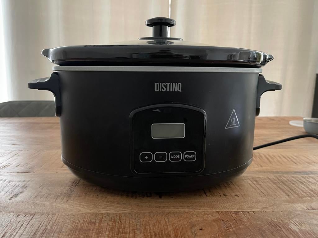 Slowcooker 6 liter, Witgoed en Apparatuur, Ophalen of Verzenden, Zo goed als nieuw