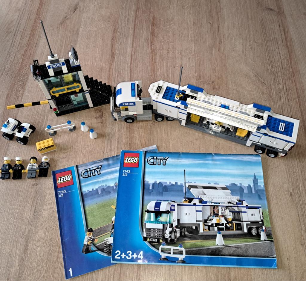 Lego City Politievrachtwagen 7743, Ophalen of Verzenden