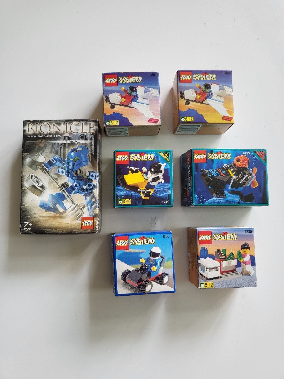 Lego System en Bionicle, div. kleine sets, Ophalen of Verzenden, Gebruikt, Overige merken