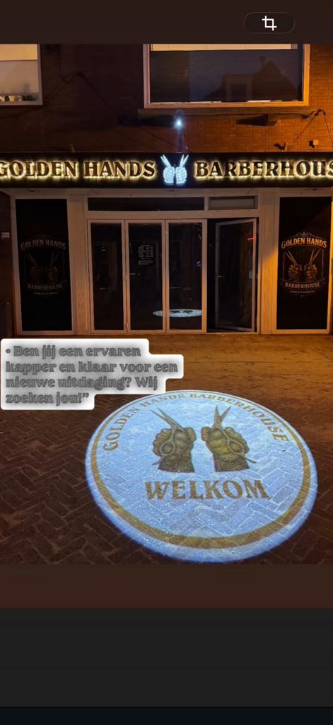 Kapper gezocht barber, Ophalen of Verzenden