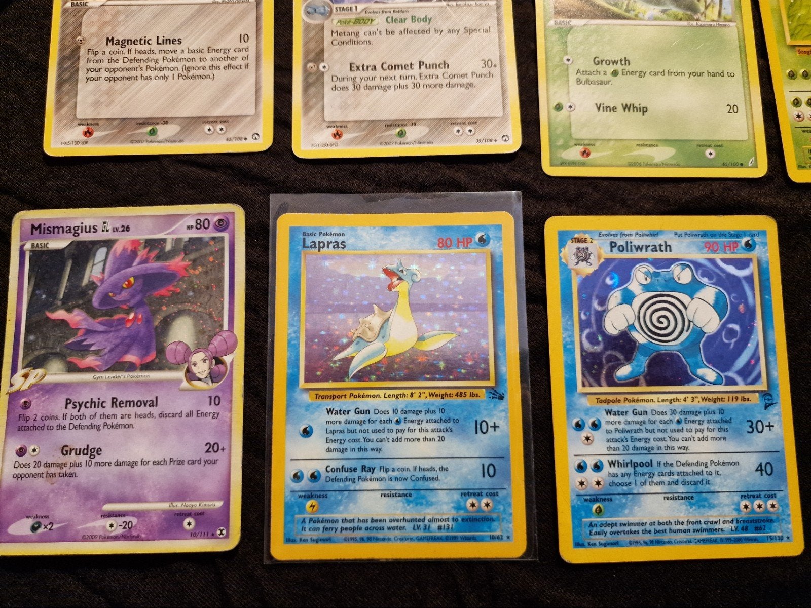 Oude Holo Pokémonkaarten, Base, Jungle, Fossil, Ophalen of Verzenden, Gebruikt, Meerdere kaarten