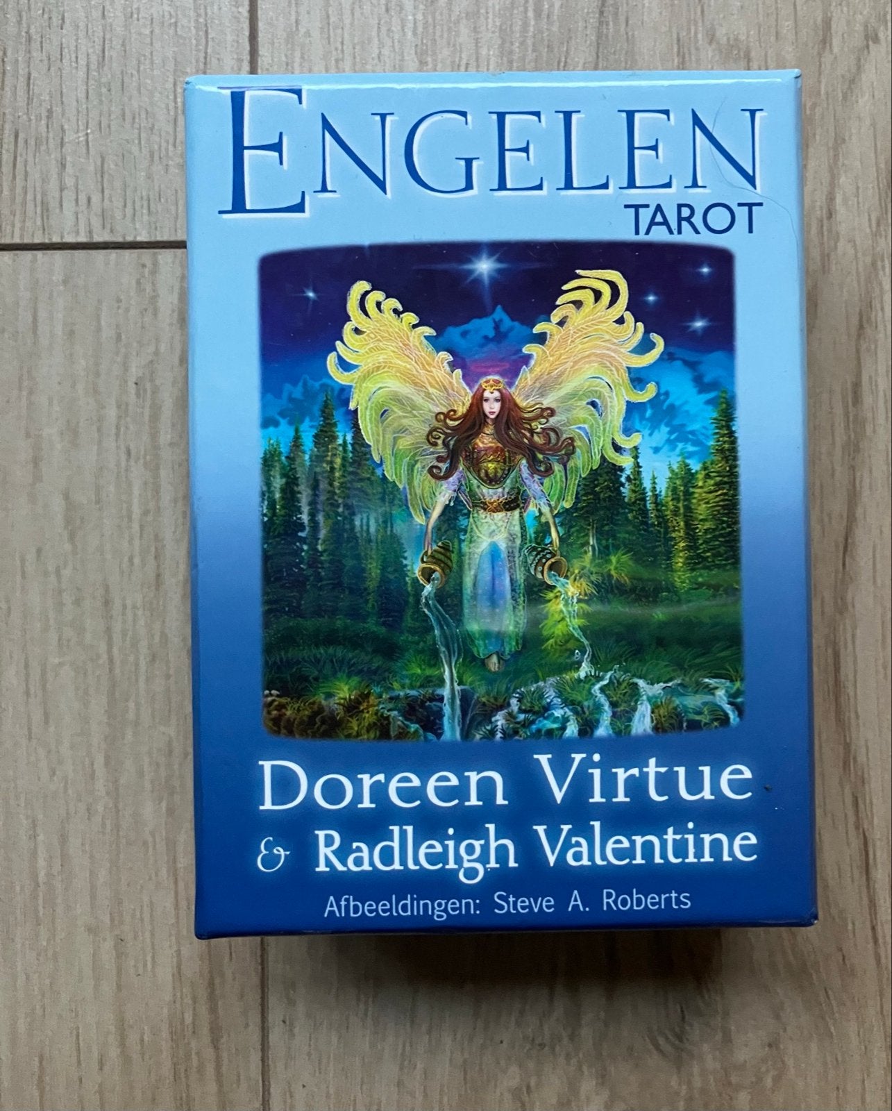 Engelen Tarot kaarten van Doreen Virtue & Radleigh Valentine, Ophalen of Verzenden, Zo goed als nieuw, Tarot of Kaarten leggen