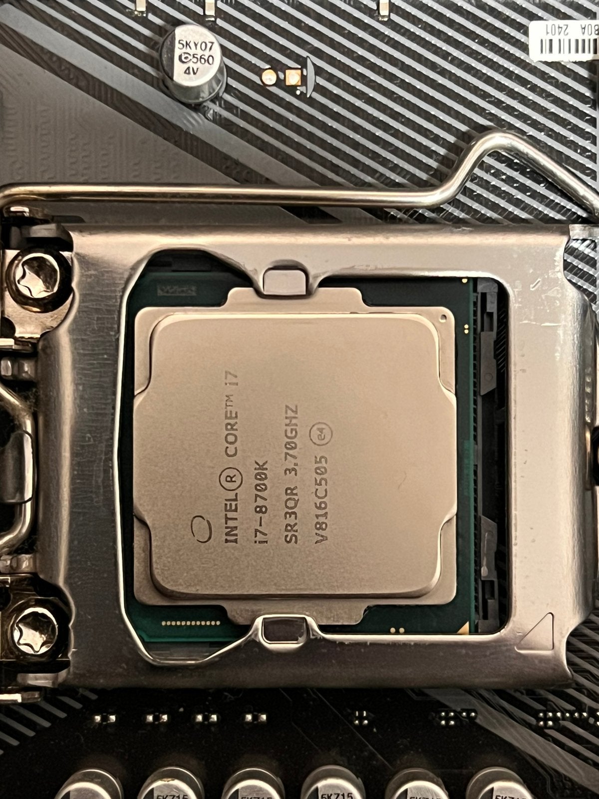 I7 8700k, Computers en Software, Processors, Ophalen, Zo goed als nieuw, 3 tot 4 Ghz