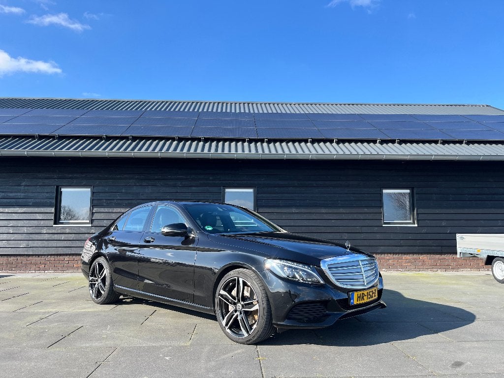 Mercedes-Benz C-Klasse C350 e Plug-in Hybrid 279pk 7G-TRONIC, Auto's, Automaat, Achterwielaandrijving, Zwart, Zwart