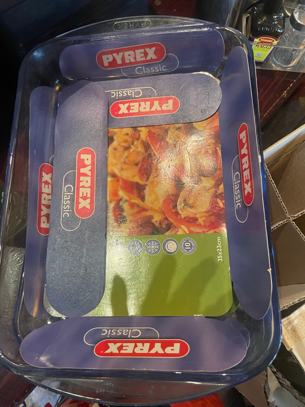2 Pyrex Classic ovenschalen - 35x23cm, Huis en Inrichting, Ophalen, Schaal, Vaatwasserbestendig, Nieuw