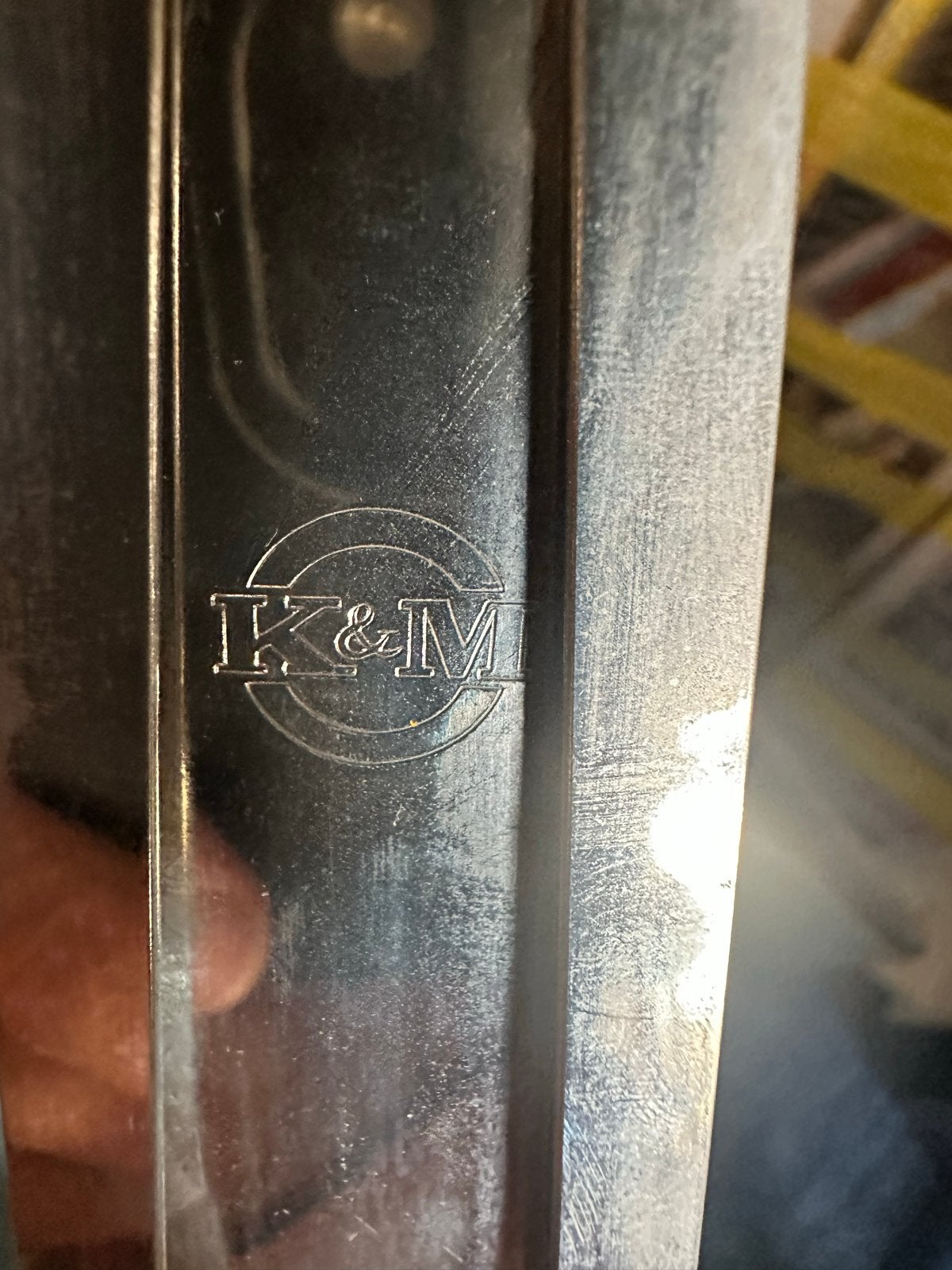 Metalen K&M Muziekstandaard - In hoogte verstelbaar, Ophalen, Gebruikt, Muziekstandaard, Overige instrumenten