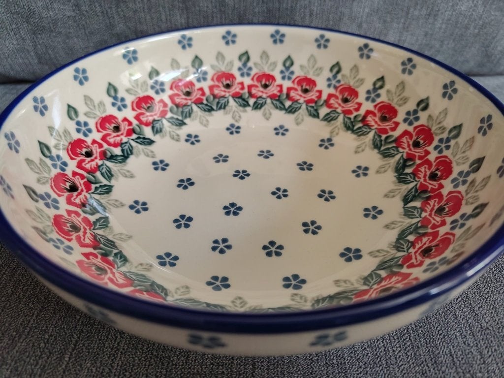 Bunzlau - Boleslawiec - Serveerschaal - Nieuw - Ø21cm, Huis en Inrichting, Keuken | Servies, Keramiek, Nieuw, Ophalen of Verzenden