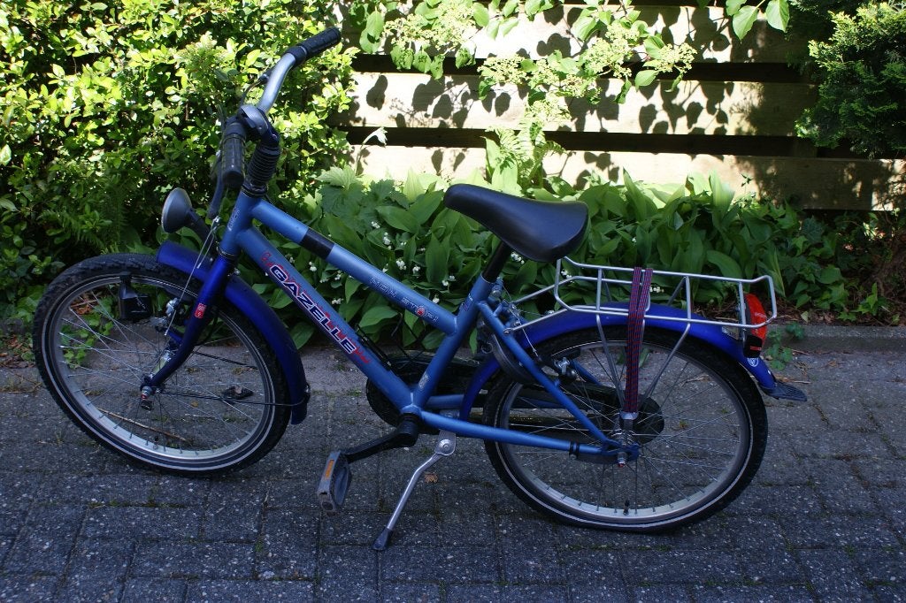 Gazelle jongensfiets 20 inch blauw, Fietsen en Brommers, Ophalen, Gebruikt, 20 inch, Gazelle fiets