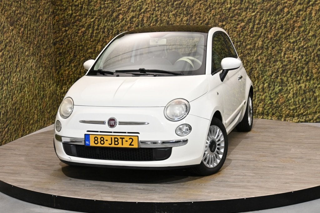 Fiat 500 1.2 Lounge Automaat | Airco (bj 2009), Euro 5, Gebruikt, 1242 cc, 4 cilinders