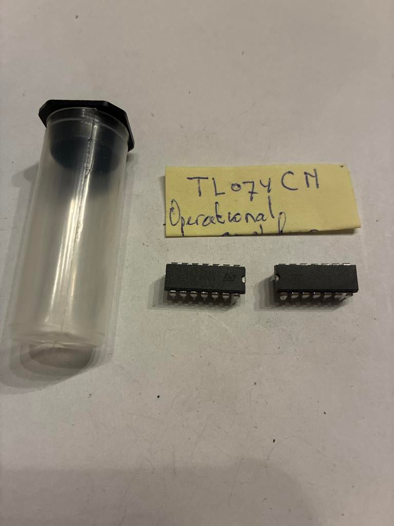 2x TL074CN Operationele Versterker IC's, Ophalen of Verzenden, Nieuw
