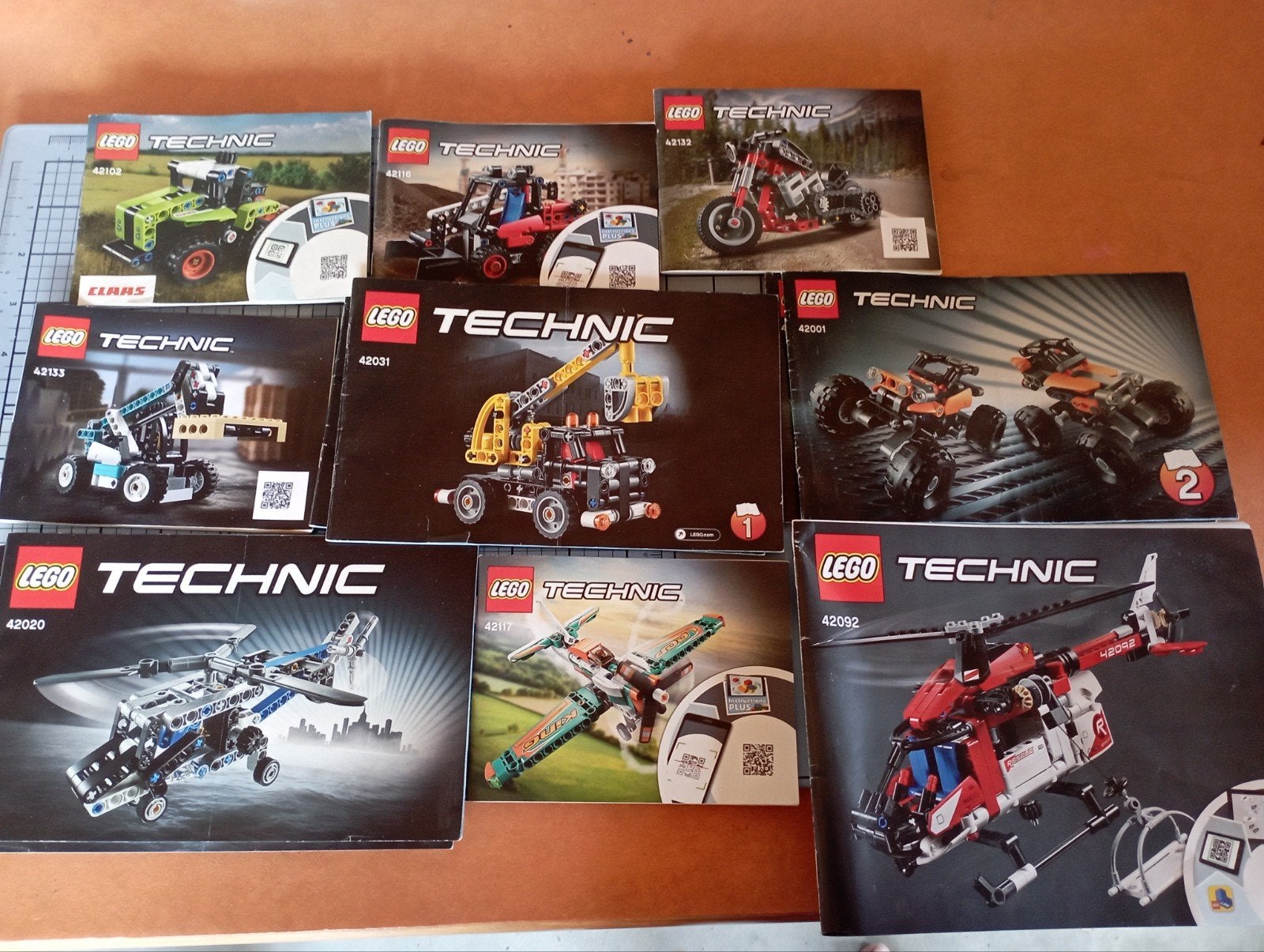Lego Technic: 11 Complete Sets in Genummerde Zakken, Ophalen of Verzenden, Zo goed als nieuw, Overige merken