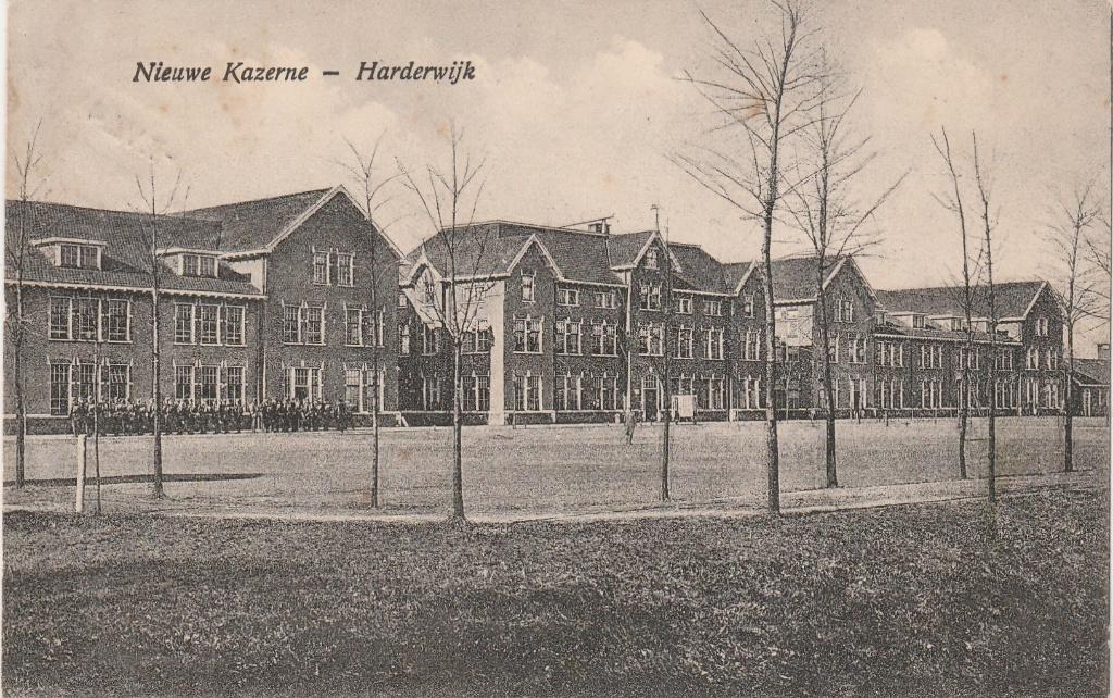 harderwijk- nieuwe kazerne, Verzenden, 1940 tot 1960, Gelderland