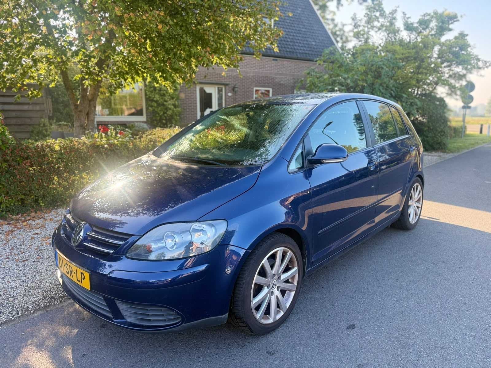 Volkswagen - Golf Plus - 1.6 FSI Sportline - 2006 - 01-SR-LP, Auto's, Gebruikt, 4 cilinders, Blauw, 116 pk