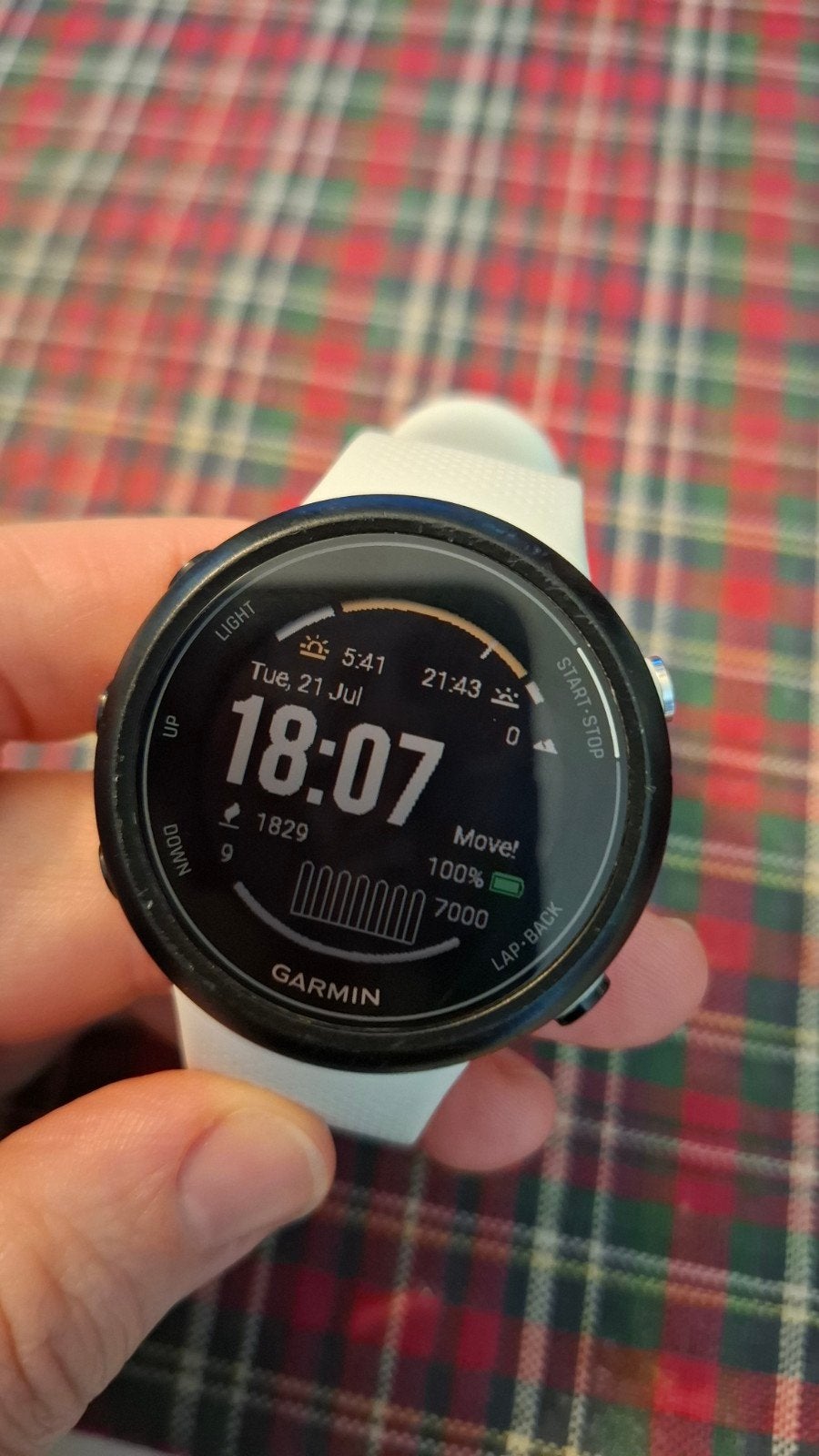 Garmin Swim 2 wit, zonder oplaadkabel, Gebruikt, Wit, Garmin, Ophalen of Verzenden