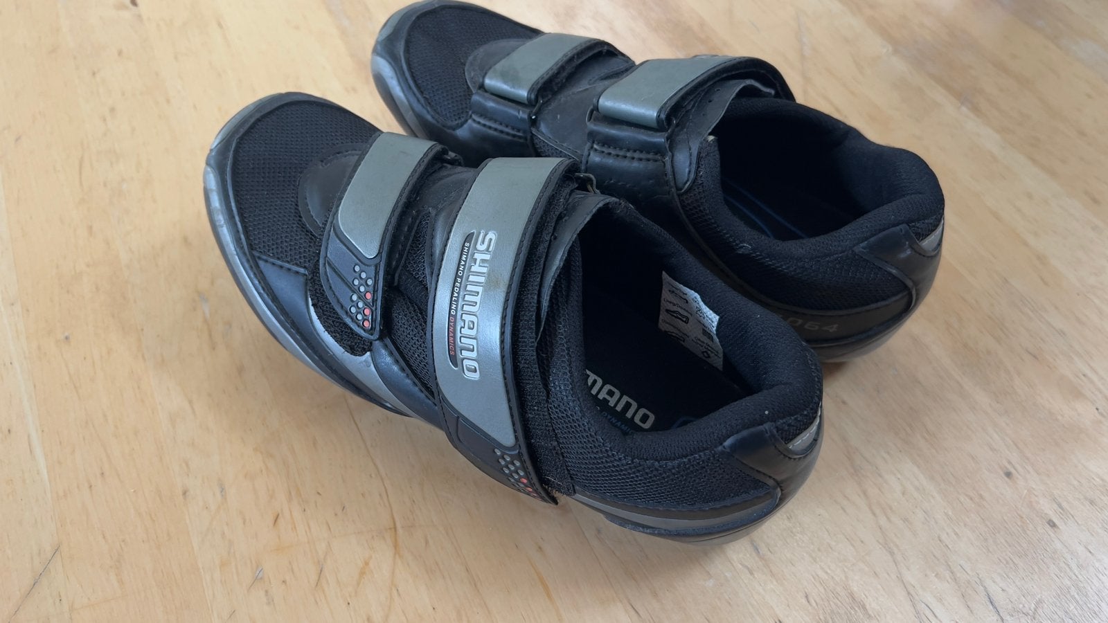 Zwarte Shimano fietsschoenen, Ophalen of Verzenden, Gebruikt, Schoenen