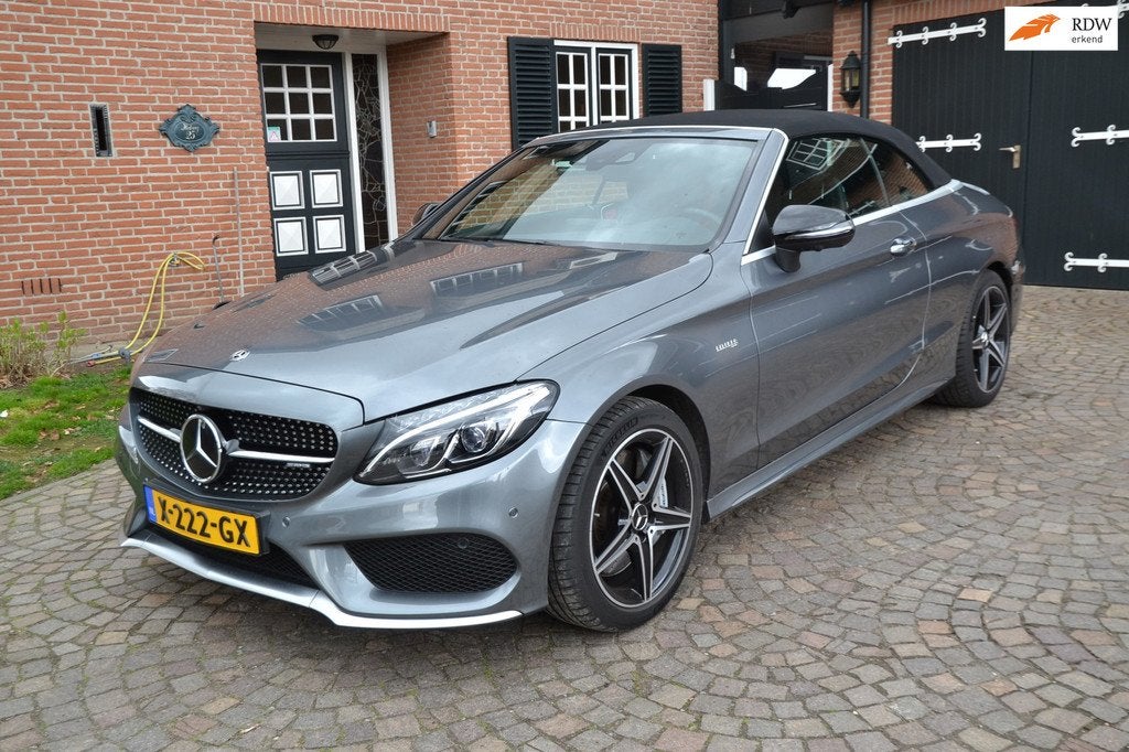 Mercedes-Benz C-klasse Cabrio AMG 43 4MATIC - Burmeister - A, Auto's, Mercedes-Benz, Automaat, Gebruikt, 1770 kg, 4 stoelen