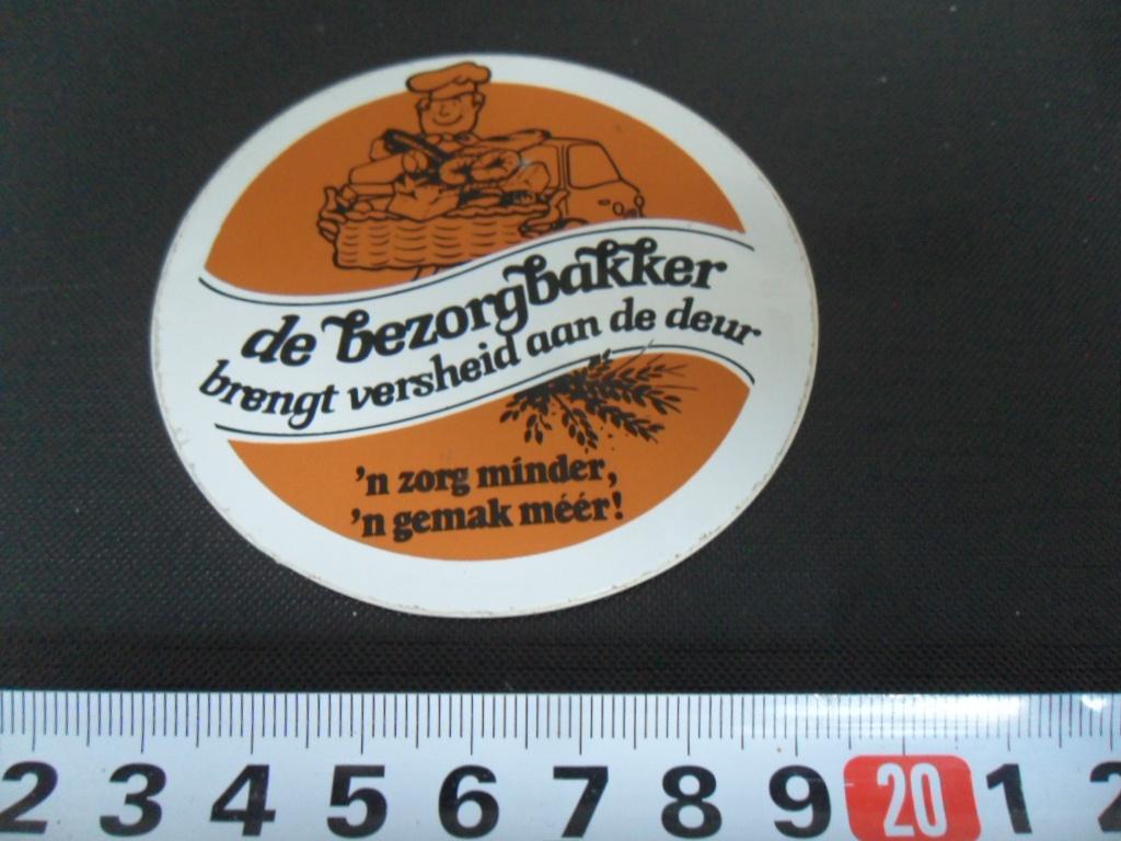 sticker de brzorgbakker brengt versheid aan de deur, Ophalen, Zo goed als nieuw