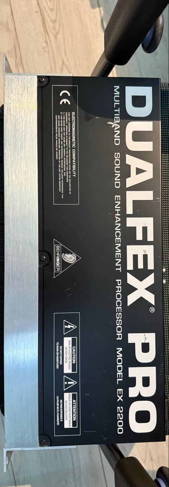 Behringer Dualfex Pro EX2200 Multiband Sound Enhancer, Ophalen of Verzenden, Gebruikt, Overige typen