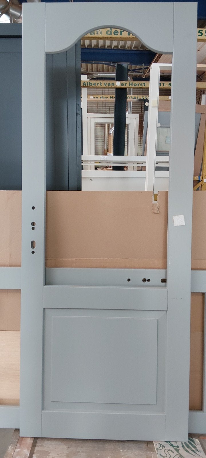Paneeldeuren met toog, 825x2100mm, links- en rechtsdraaiend, Doe-het-zelf en Verbouw, Ophalen, 80 tot 100 cm, Binnendeur, Nieuw
