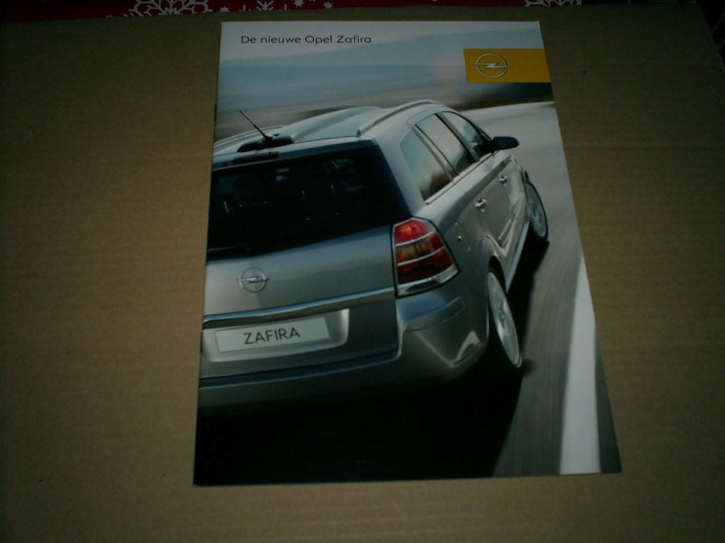 De Nieuwe Opel Zafira [ 2 / 2006 36 pag. ], Verzenden, Zo goed als nieuw, Opel