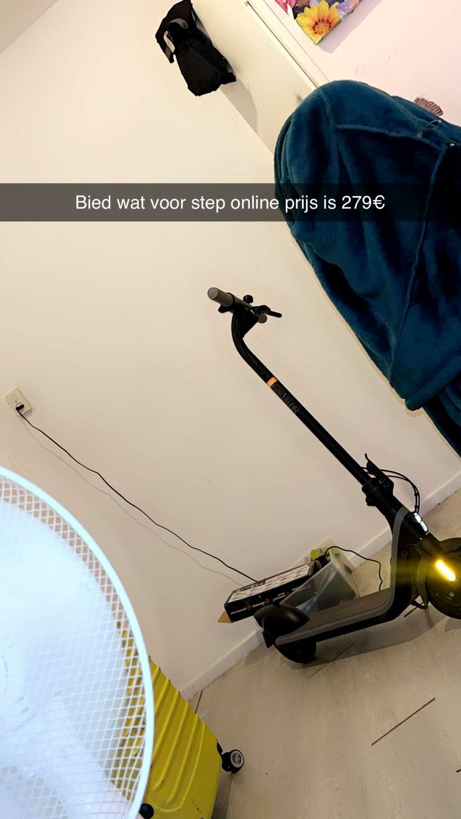 VirtuFit CityLine S100 E-step (zonder lader), Ophalen of Verzenden, Gebruikt, Elektrische step (E-scooter)