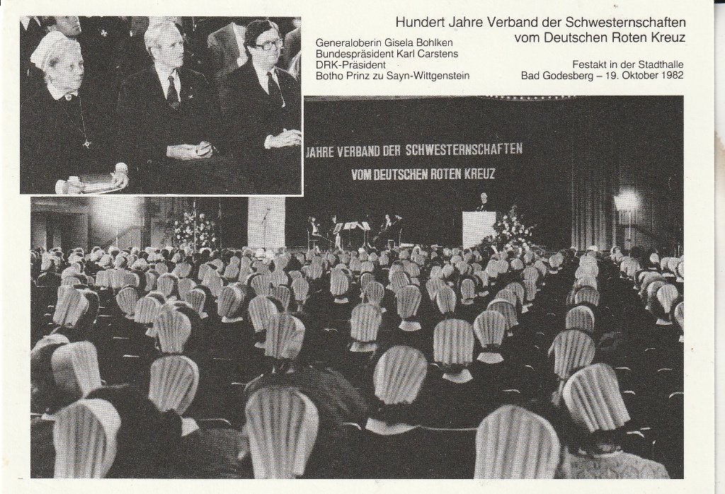100 jahre verband der schwesternschaften von roten kreuz, Ophalen of Verzenden, 1980 tot heden, Ongelopen, Duitsland