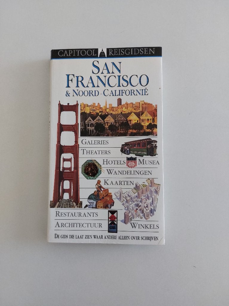 Caitool reisgids San Francisco & Noord-Californië., Overige merken, Ophalen of Verzenden, Zo goed als nieuw, Reisgids of -boek