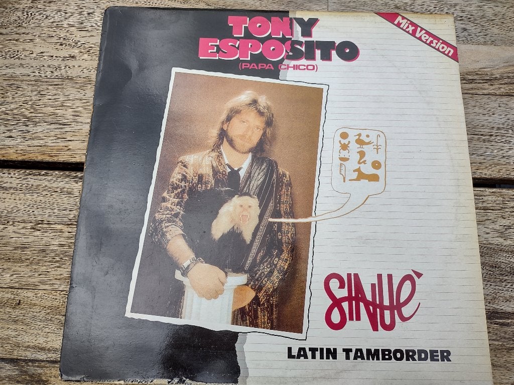 Maxi single - Tony Esposito - Sinue, Ophalen of Verzenden, Zo goed als nieuw, Pop