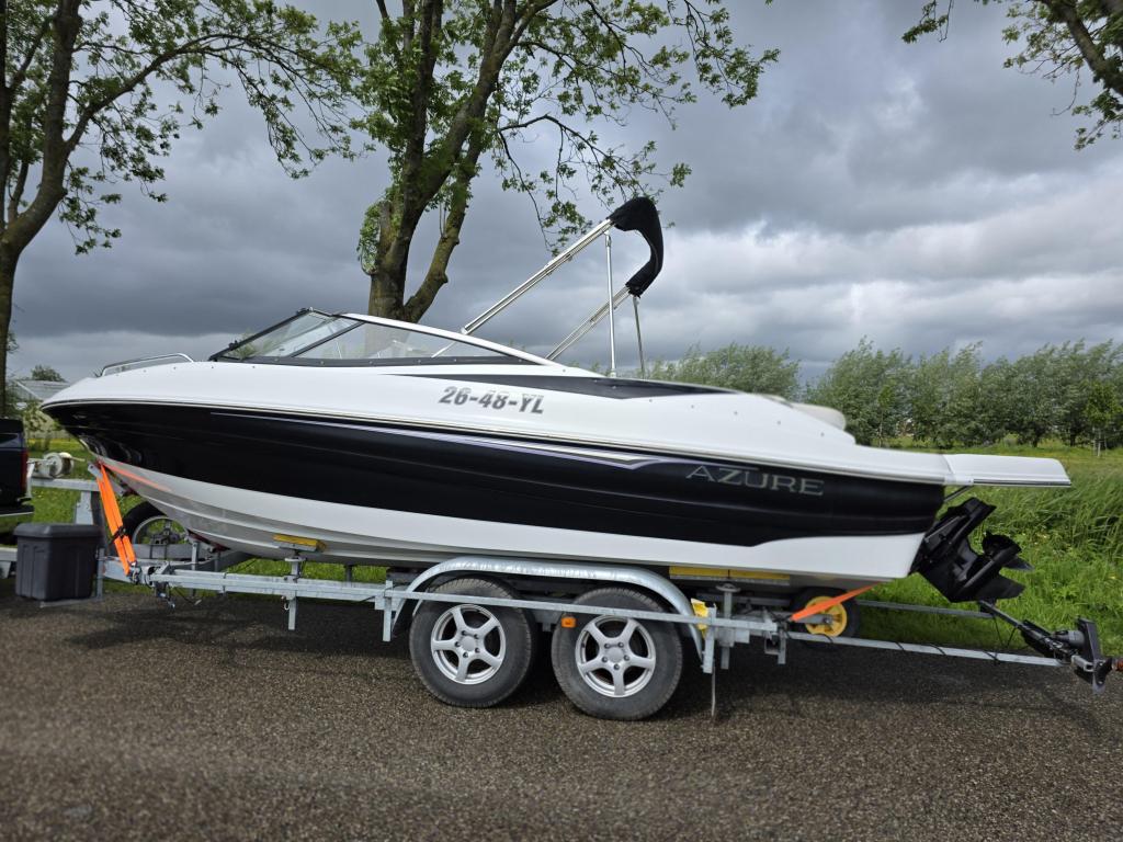 Azure bowrider 4.3 V6 Mercruiser MPI 2009, Voorling, 140, Gebruikt, Bakker boten, Info@bakkerboten.nl