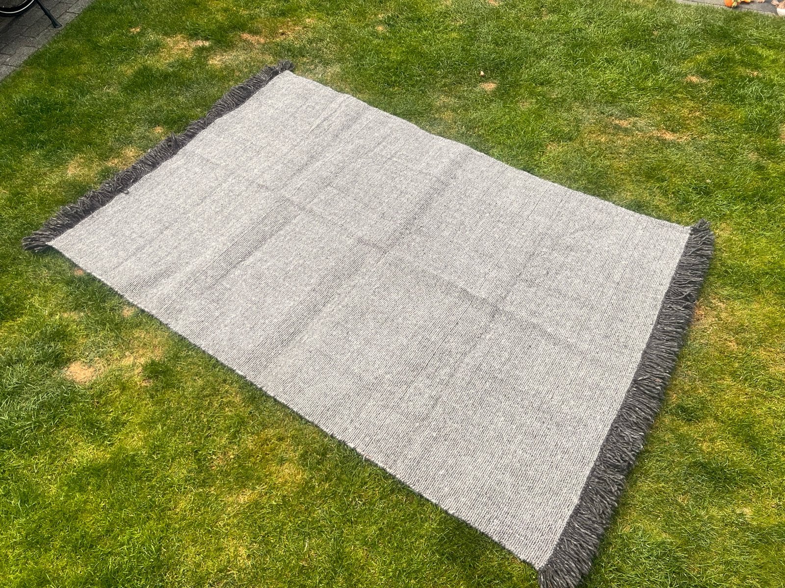 Wollen vloerkleed ZGAN, 150 tot 200 cm, 200 cm of meer, Ophalen of Verzenden, Zo goed als nieuw