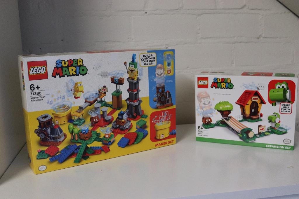 Lego 71380&71367 Mario, Compleet, Overige thema's, Verzenden, Lego