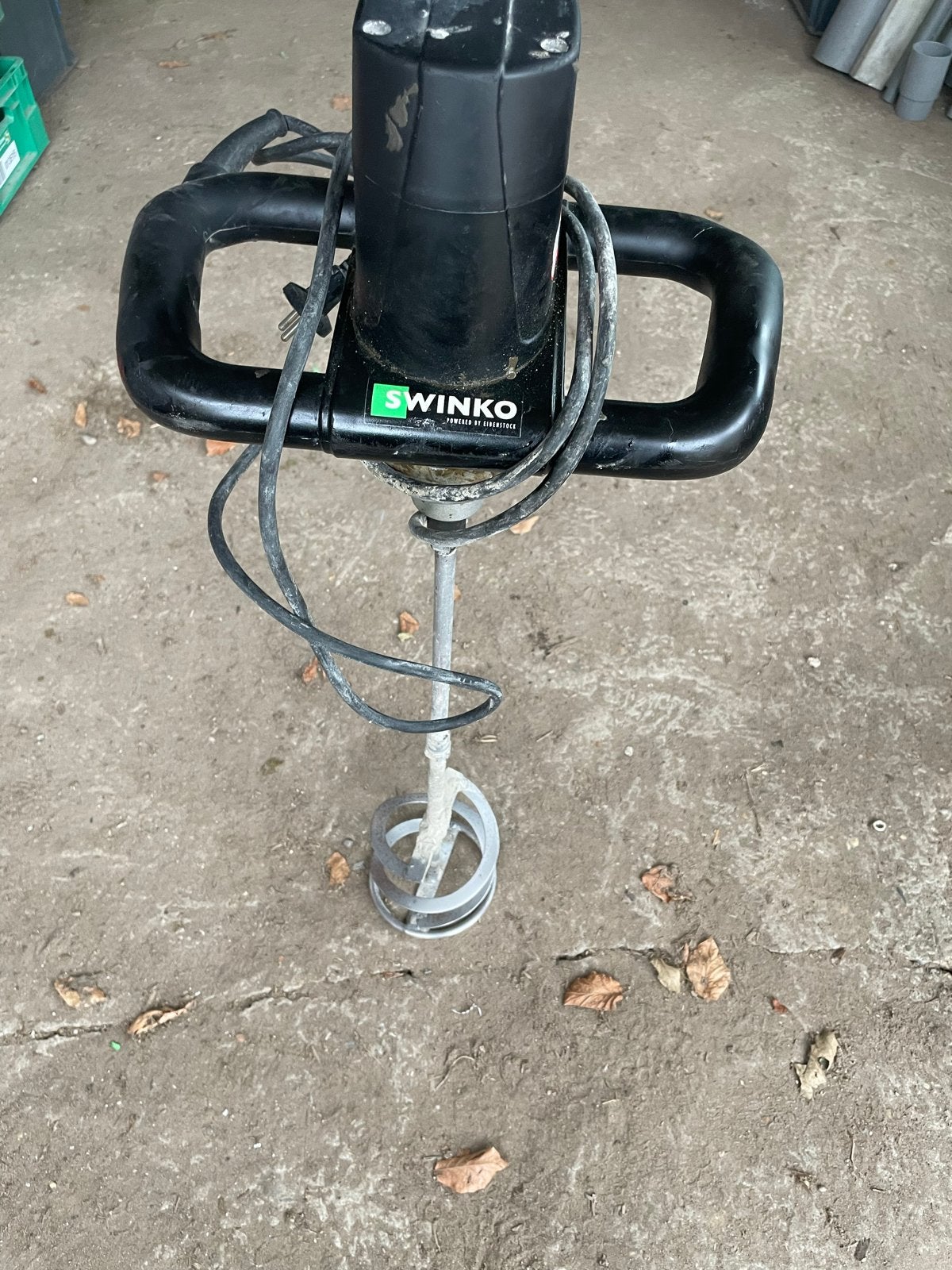 SWINKO MXT 100 Betonmixer / Verfmenger 1100W, Ophalen, Gebruikt