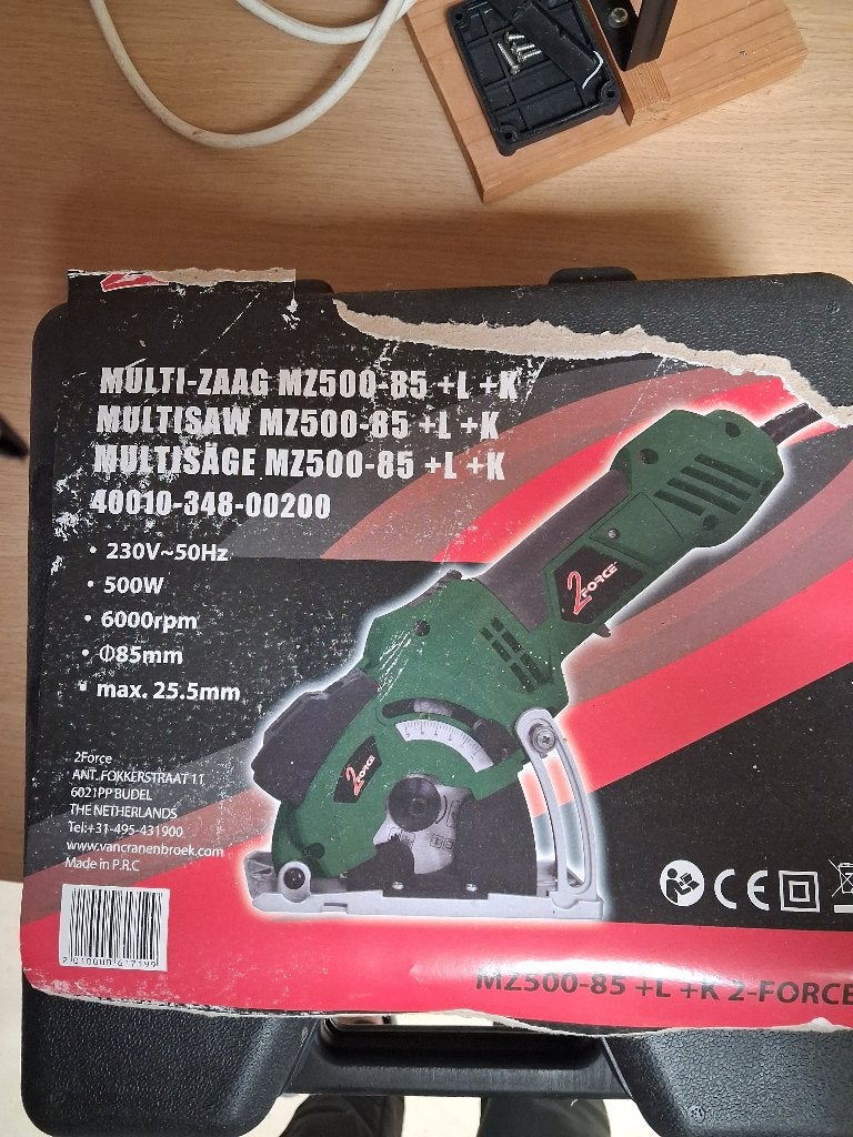 Multizaag in koffer 2-Force, Ophalen, 2-Force, Overige typen, Nieuw