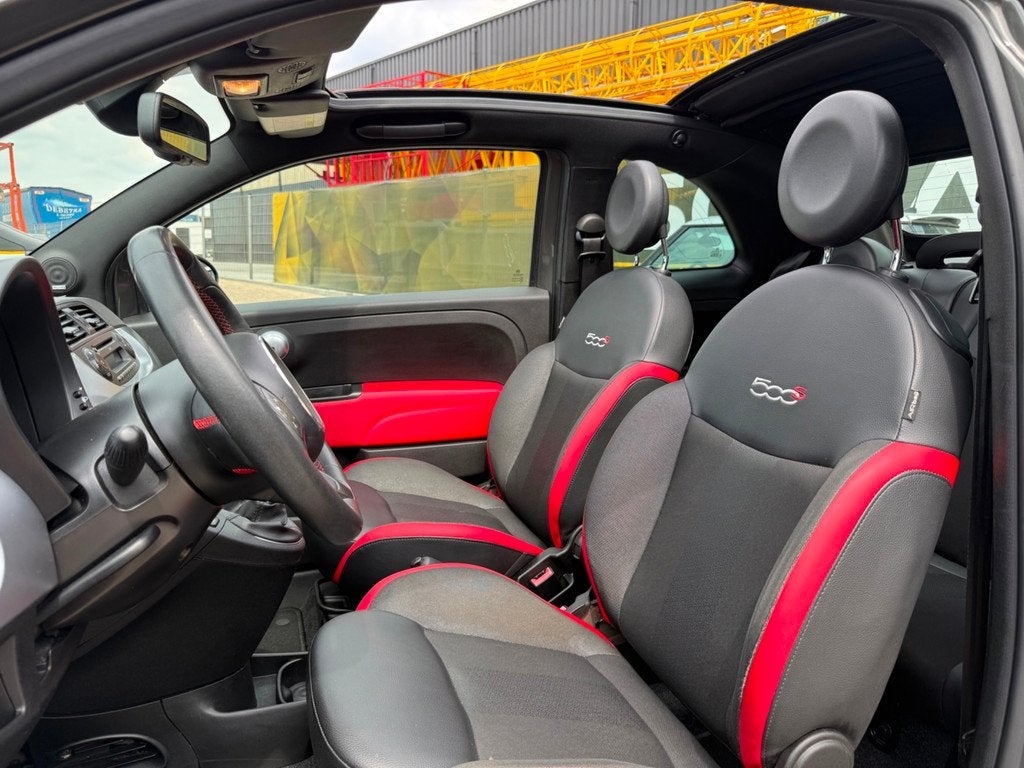 Fiat 500 C 0.9 TwinAir Turbo 500S|NAP|Airco|2eig|FullOptions, Stof, Cabriolet, Origineel Nederlands, Bedrijf
