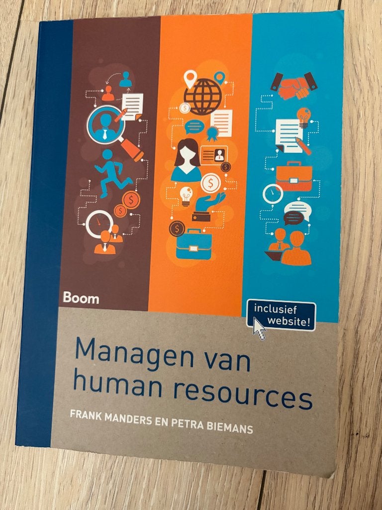 Managen van human resources, Boeken, Ophalen of Verzenden, Beta, HBO, Boom