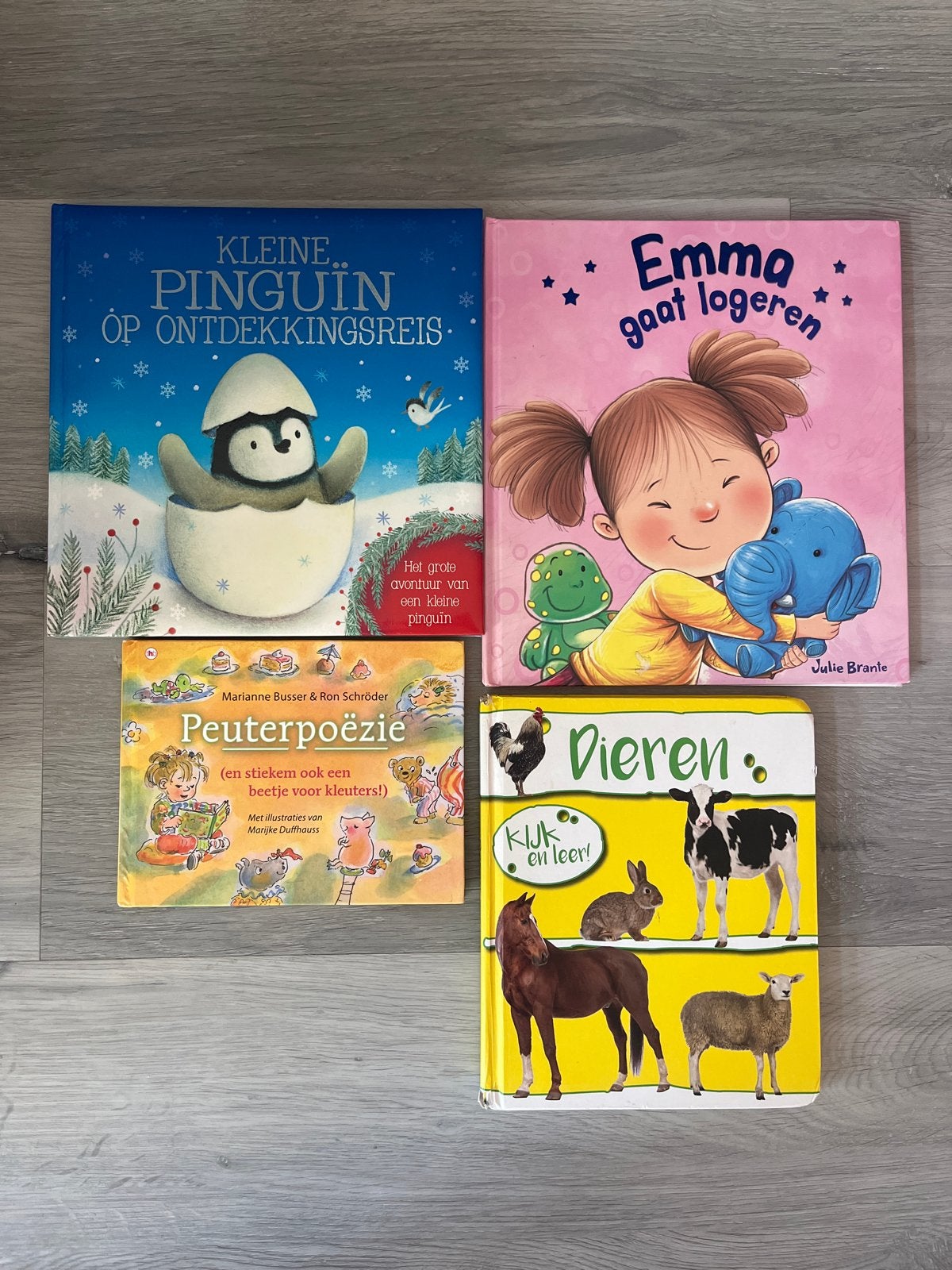 4 Peuter- en kleuterboeken: prenten, dieren en poëzie, Fictie algemeen, Jongen of Meisje, Voorleesboek, 4 jaar