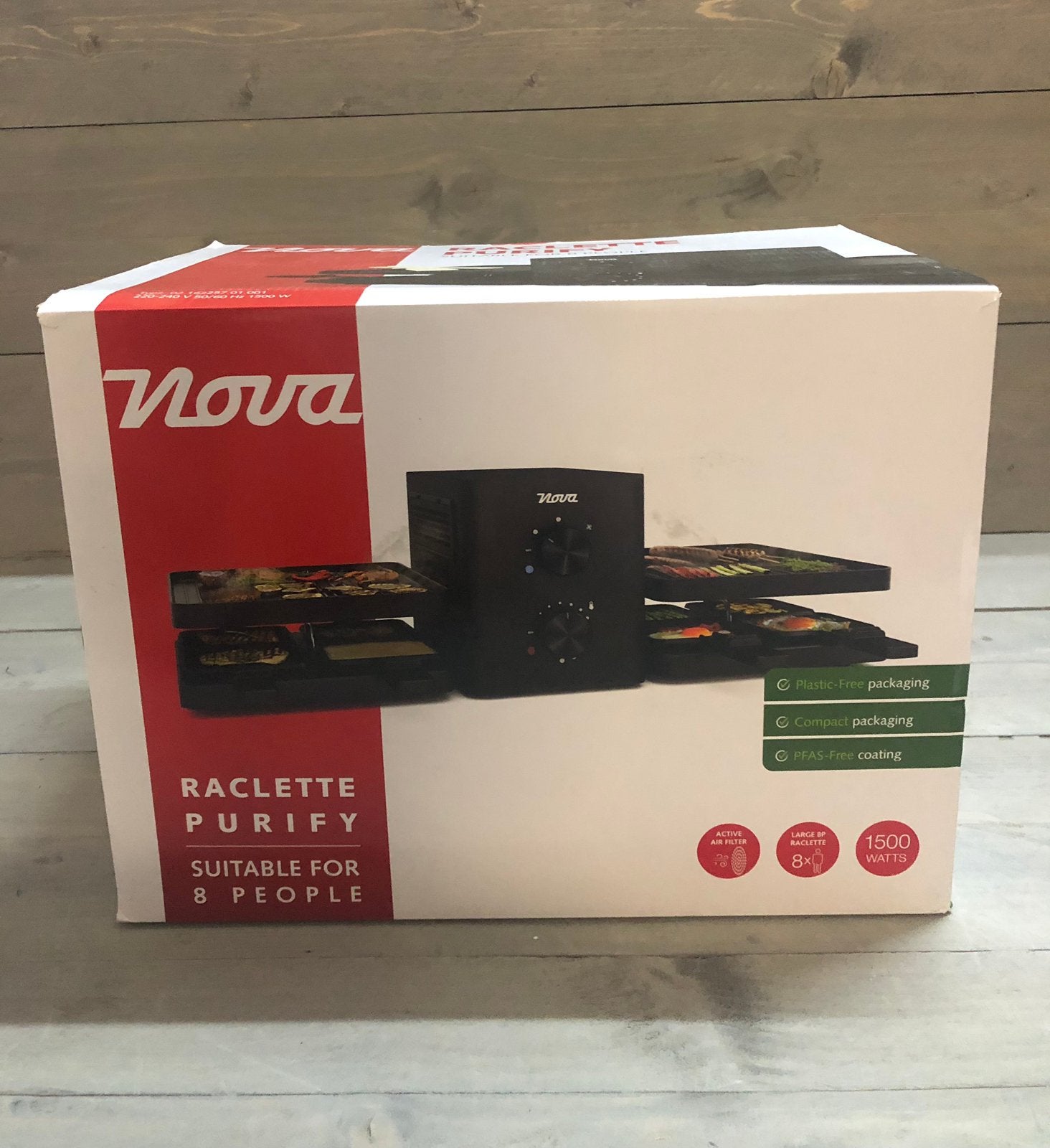 NOVA RACLETTE PURIFY, Refurbished, Ophalen of Verzenden, Nvt, Nvt