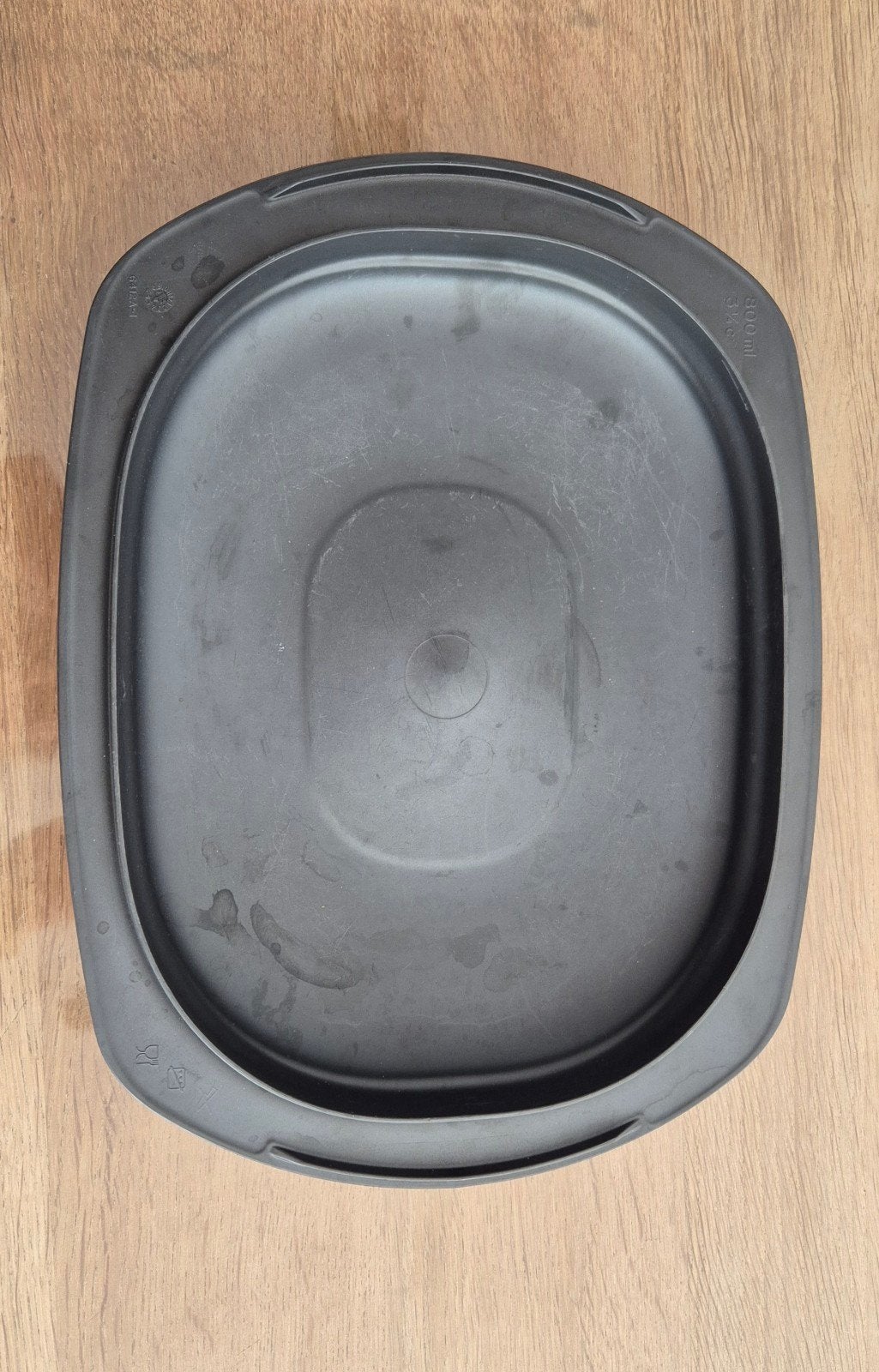 Tupperware Ultra Pro 3,5L Ovenschaal met Deksel, Ophalen of Verzenden, Gebruikt, Grijs, Overige merken