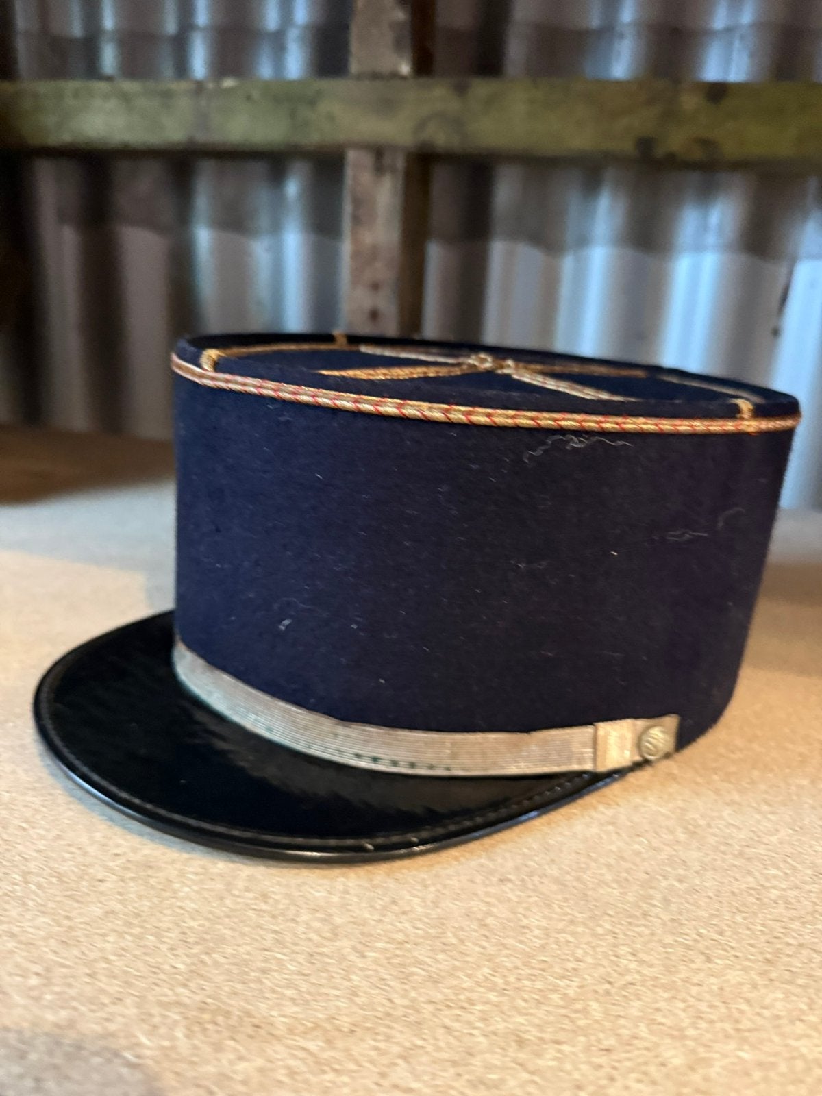 Originele Franse Kepi’s Hoeden Franse Politie | vintage, Antiek en Kunst, Ophalen of Verzenden