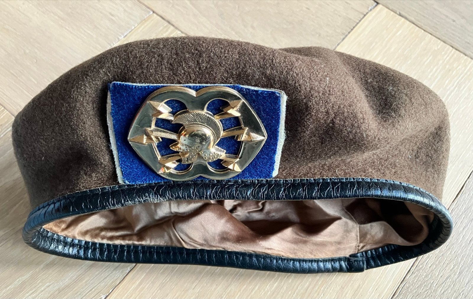Vintage Militaire Baret - Hassing Amersfoort 1991, Ophalen of Verzenden, Gedragen, Pet
