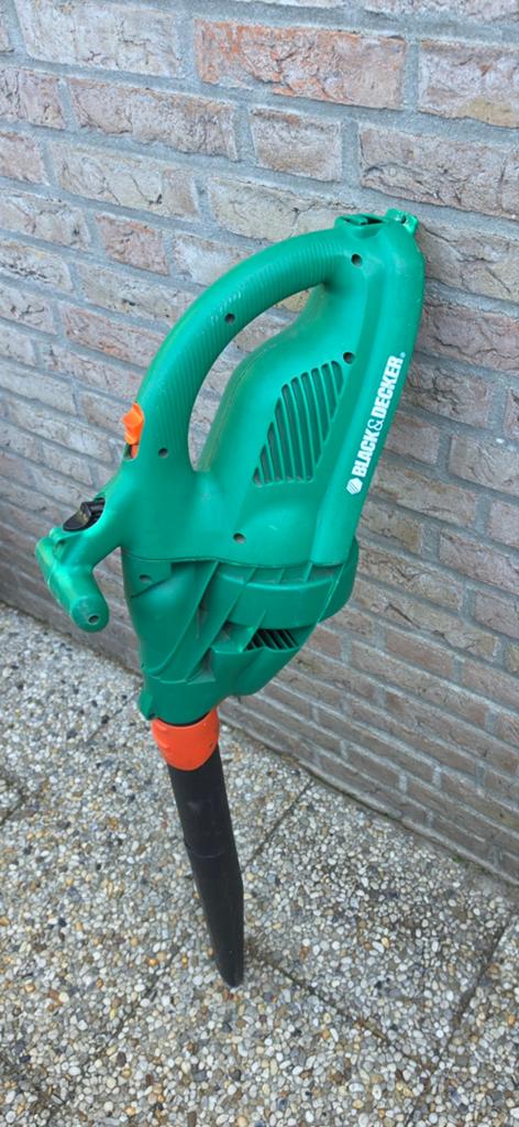 Black & Decker bladblazer - Elektrisch, Handgedragen, Tuin en Terras, Bladblazers, Gebruikt, Handgedragen, Ophalen of Verzenden