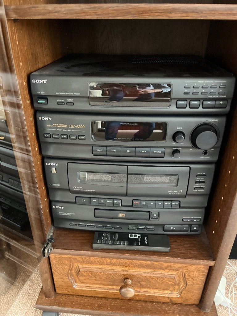 Sony Remote control compact hi fi stereo system LBT/A290, Ophalen, Gebruikt, Cassettedeck, Sony