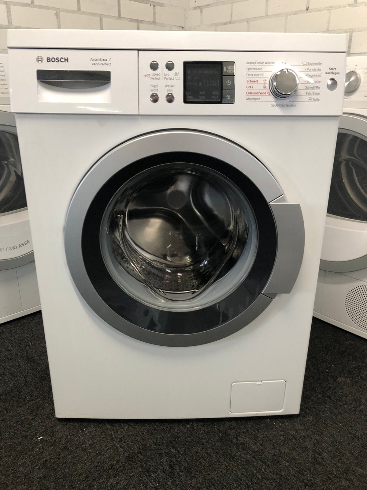 €199 A+++ 7kg Wasmachine Bosch Avantixx7 MET GARANTIE, Witgoed en Apparatuur, Ophalen, 6 tot 8 kg, Minder dan 85 cm, Kort programma