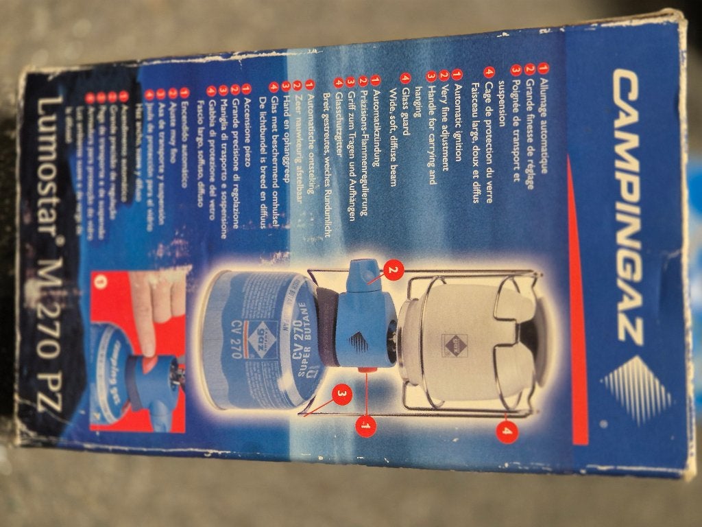 campinggaz lamp, Ophalen of Verzenden, Nieuw